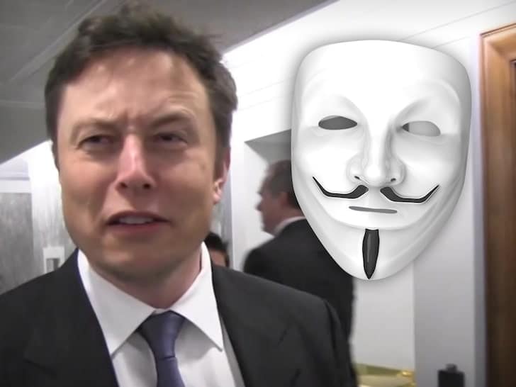 Anonymous warns Elon Musk against controlling Bitcoin